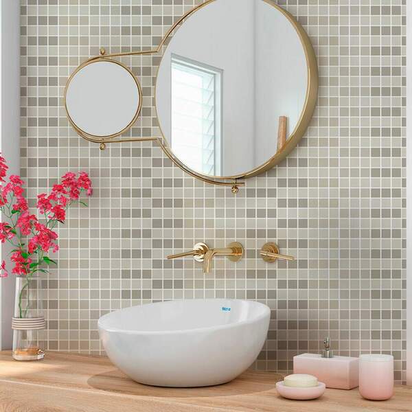 Papel De Parede - Pastilha - Modelo 27-60x300cm