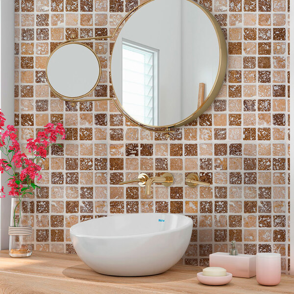 Papel De Parede - Pastilha - Modelo 37-60x300cm