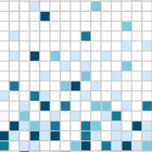 Papel De Parede Pastilhas Degradê 2 59x300cm