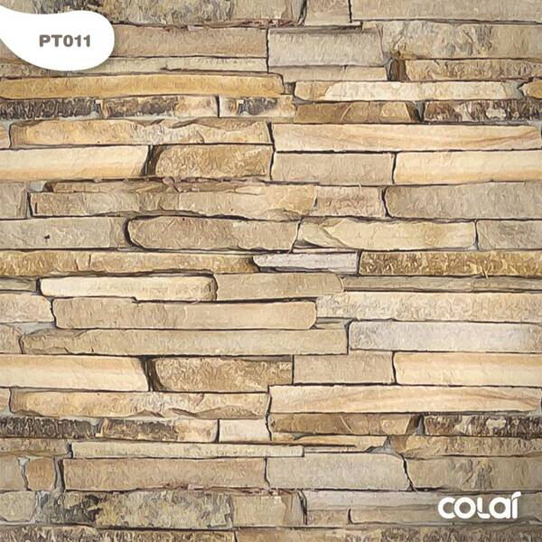 Papel De Parede Pedra Canjiquinha 3d Filete Adesivo  3m