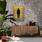 Papel De Parede Pedra Canjiquinha 44 Tamanho:2,80x0,60