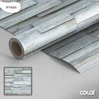 Papel De Parede Pedra Filete Cinza