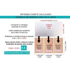 Papel De Parede Pedra Marrom 5 Unidades Claro Autoadesivo