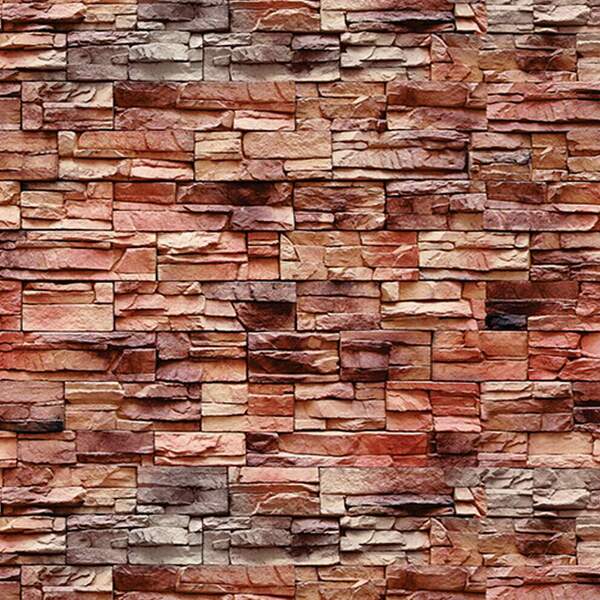 Papel De Parede Pedra Modelo 16-60x300cm