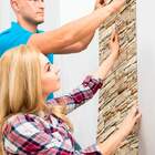 Papel De Parede Pedra Modelo 18-60x300cm