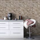 Papel De Parede Pedras Bege - 0 50 X 2 50 Metros