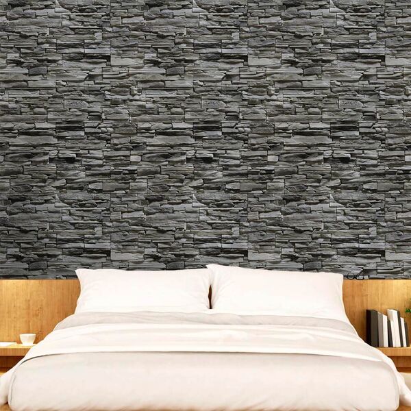 Papel De Parede Pedras Canjiquinha 07 - 0 50 X 2 50 Metros