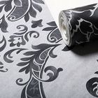 Papel De Parede Pedras Capa Do Anúncio - Arabesco Cinza Com P