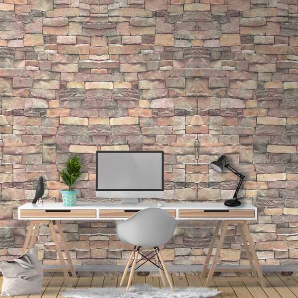 Papel De Parede Pedras Capa Do Anúncio - Canjiquinha Color