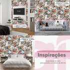 Papel De Parede Pintura 3d Decorativa Arte Bolas Coloridas Co