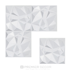 Papel De Parede Placa Painel 3d Decorativo Diamond 4 Peças (1