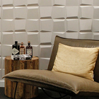 Papel De Parede Placa Painel 3d Decorativo Oberon 4 Peças (1m