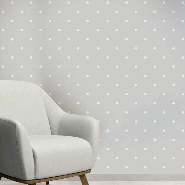 Papel De Parede - Poá - Modelo 10-60x300cm