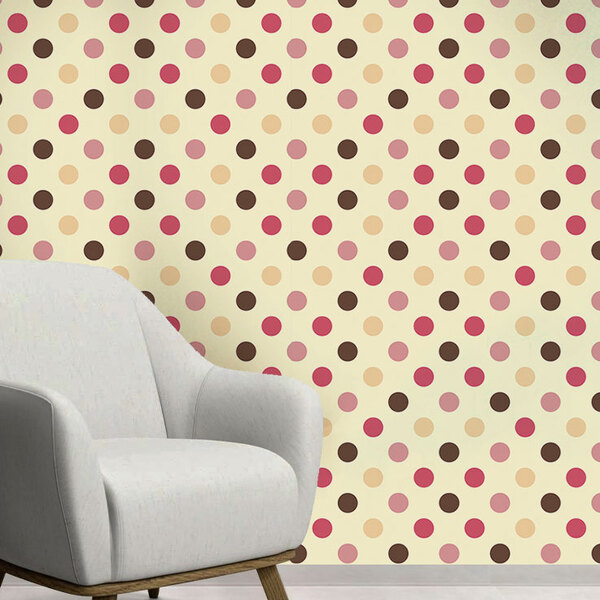 Papel De Parede - Poá - Modelo 41-60x300cm