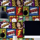 Papel De Parede Pop Art Estilo Hq-60x300cm