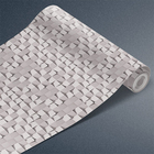 Papel De Parede Post It Cinza 59x300cm