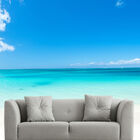 Papel De Parede Praia Paisagem Mar Natureza Sala Adesivo - 10
