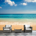 Papel De Parede Praia Paisagem Mar Natureza Sala Painel - 102