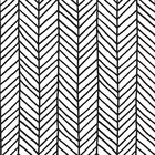 Papel De Parede Preto Branco Decoração Minimalista 57x270cm