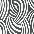 Papel De Parede Preto E Branco Base Tnt/acabamento Vinílico 5