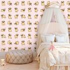 Papel De Parede Pug Girl - 0 50 X 3 00 Metros