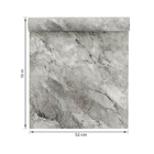 Papel de Parede PVC 82991 Cimento Queimado Grey 0,52x15m Tokfix