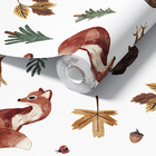 Papel de Parede PVC Infantil Bosque 0,53x10,0cm Muse