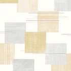 Papel De Parede Quadriculado Com Texturas Para Sala De Estar