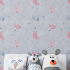 Papel De Parede Raposa Infantil Lavavel Aquarela Quarto Menin