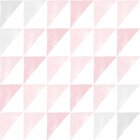 Papel De Parede Ref. 4202 Rosa Sonhos 52cm X 10m