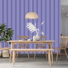 Papel De Parede Ripado Amadeirada Cor Jardim De Melissas 6m