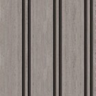 Papel De Parede Ripado Estilo Ripado Marrom Acizentado 15m