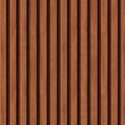 Papel De Parede Ripado Fino Estilo Madeira Cedro Rosa 12m