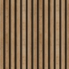 Papel De Parede Ripado Fino Tipo Madeira Carvalho 9m