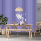 Papel De Parede Ripado Largo De Madeira Jardim Melissas 10m