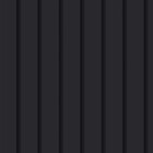 Papel De Parede Ripado Largo Madeira Preto Fosco Sala 18m