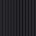 Papel De Parede Ripado Liso Amadeirado Cor Preto Fosco 15m