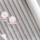 Papel De Parede Ripado Liso De Madeira Branca Auto 12m