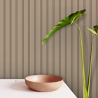 Papel De Parede Ripado Madeira Cor Madagascar Quarto 12m