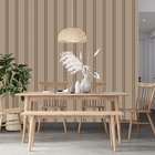 Papel De Parede Ripado Madeira Cor Madagascar Quarto 12m