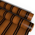 Papel De Parede Ripado Madeira Tunísia 5 Metros