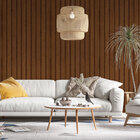 Papel De Parede Ripado Tabaco-60x300cm