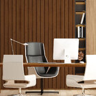 Papel De Parede Ripado Tabaco-60x300cm