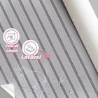 Papel De Parede Ripas De Madeira Branca Vinilico Sala12m