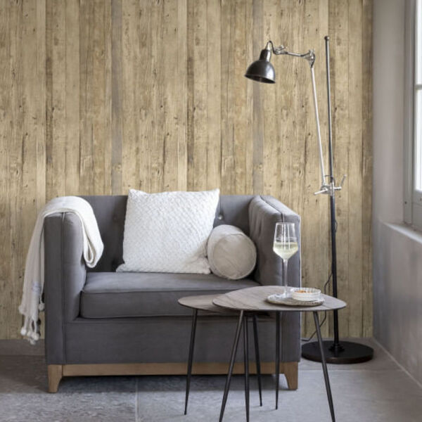 Papel De Parede Riviera Maison Driftwood 18294 - Rolo: 10m X