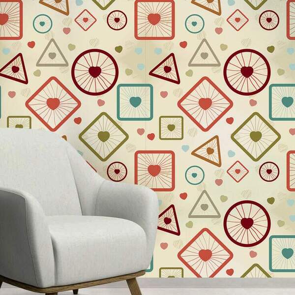 Papel De Parede - Romântico Mod 016 - 60x300cm