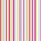 Papel De Parede Rosa Importado Listrado Quarto Meninas 4m²
