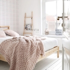 Papel De Parede Rosa Importado Xadrez Quarto Meninas 4m²