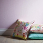 Papel De Parede Rosa Liso Texturizado Quarto Meninas 4m²