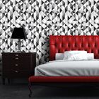 Papel De Parede Rosemund Black - 0 50 X 3 00 Metros